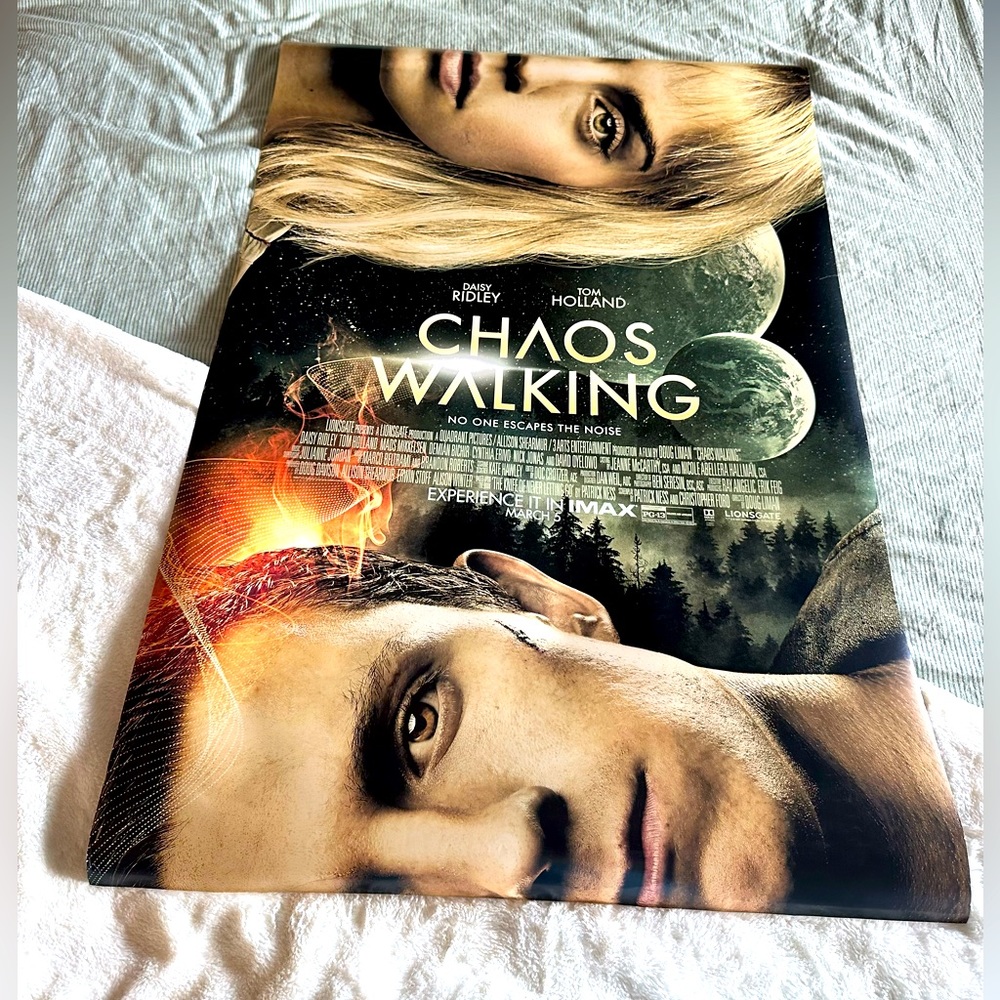 CHAOS WALKING movie poster
